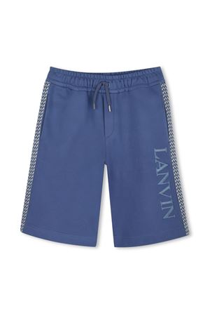 shorts in cotone blu LANVIN KIDS | N3022980W